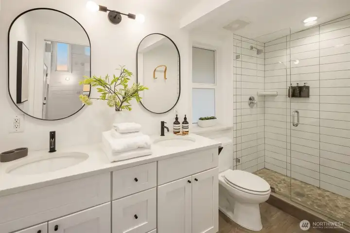 Coastal, fresh finishes