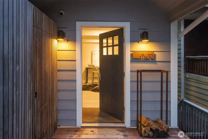 A welcoming feeling.