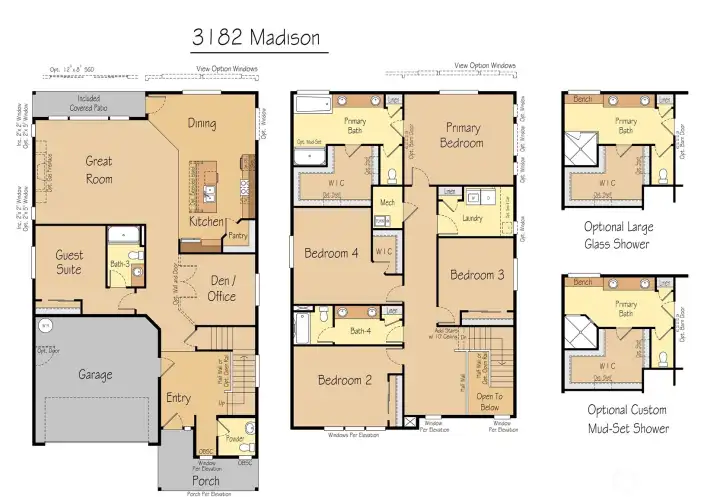 Ask about selected options for this home, or build your own