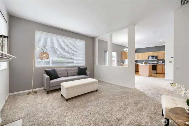 This home also has a newer roof, furnace, AC & a hot water tank!