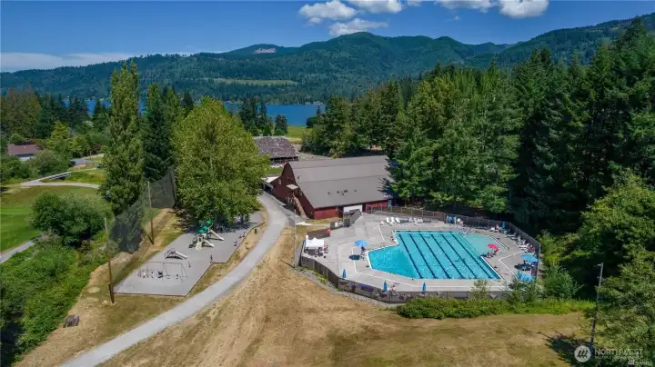 One of 2 Swimming Pools available for property owners of Sudden Valley.