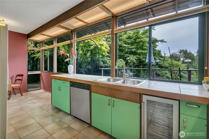 Great view from your kitchen window!