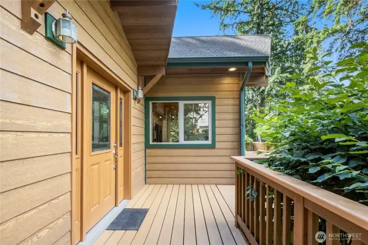 Attractive covered entry creates a grand arrival experience and complements the home's architectural style. Attractive covered entry creates a grand arrival experience and complements the home's architectural style.
