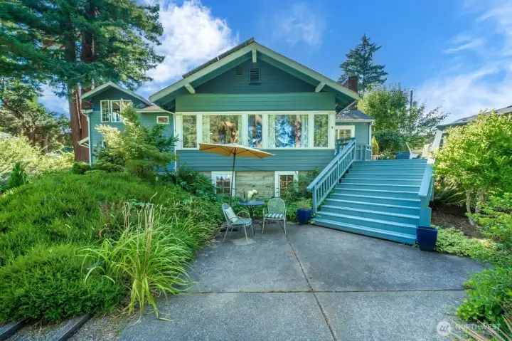 Soft spoken, this beguiling bungalow will provide comfort and welcome all to enjoy summer garden parties!