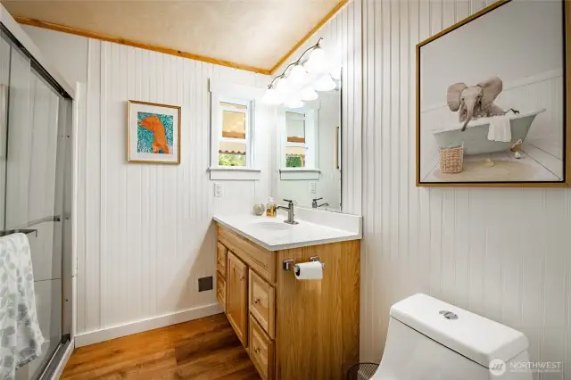 Hall bath