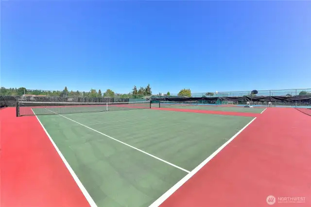 Tennis courts
