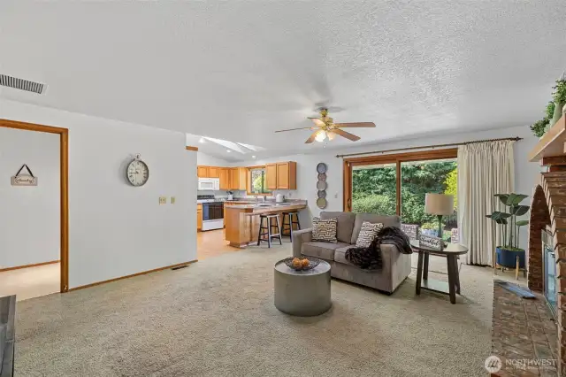 Family Room. Laundry Room Off To The Left.