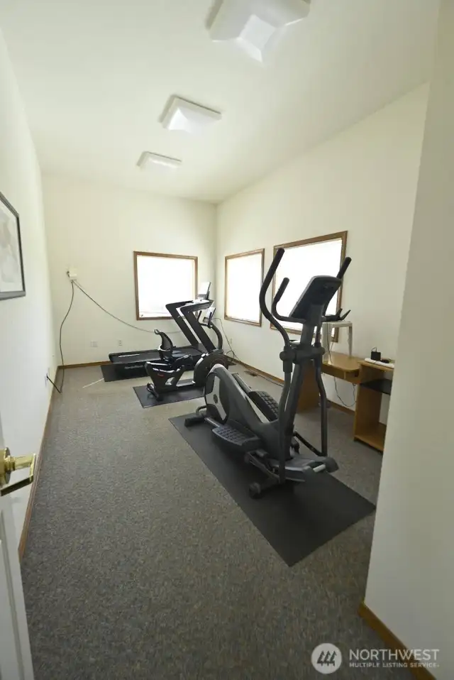 1 of 2 excercize rooms
