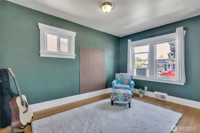 Upstairs room