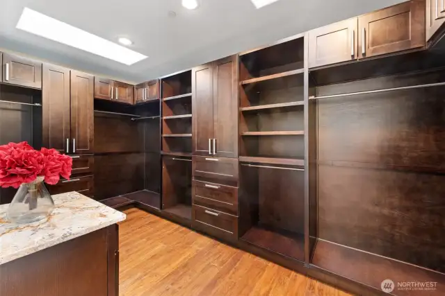 Master Walk-in Closet