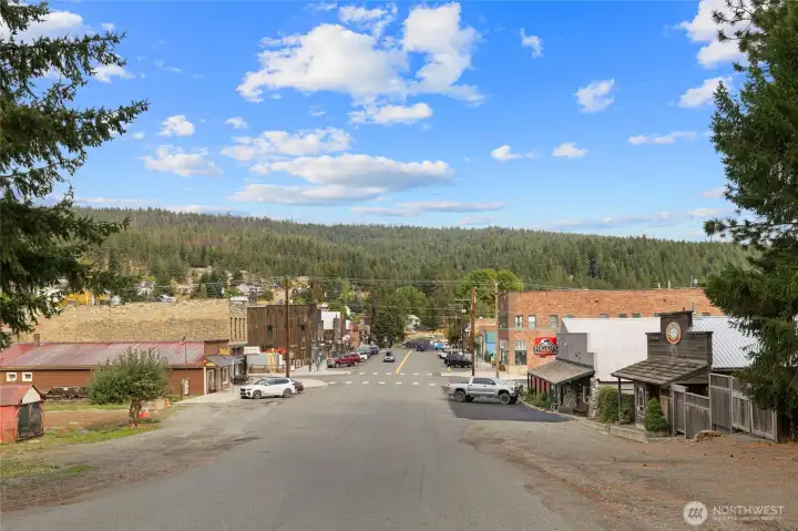 Just a couple of block from downtown.