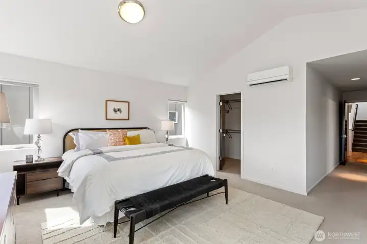 2nd floor primary bedroom