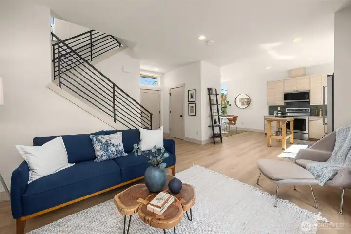 Pictures are of model home. Fixtures and finishes may vary.