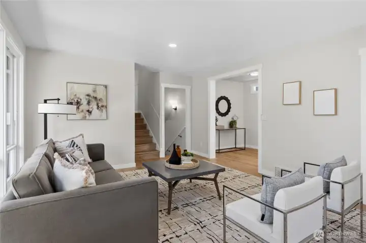 Come inside and immediately be welcomed by this comforting floor plan. Come inside and immediately be welcomed by this comforting floor plan.