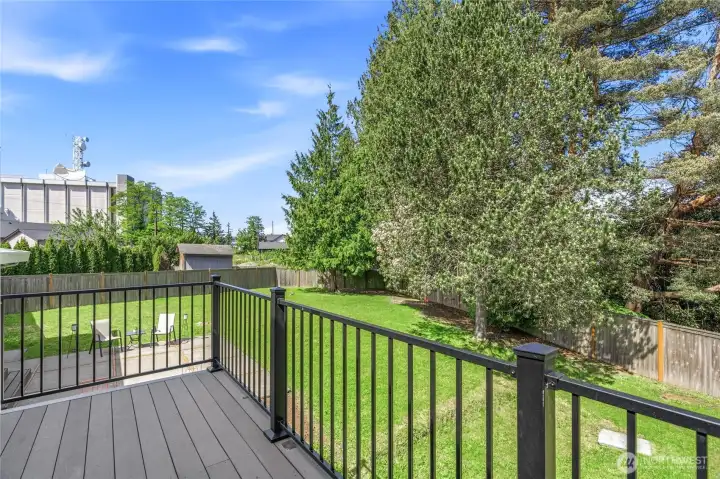 This private deck off the master does not disappoint. This private deck off the master does not disappoint.