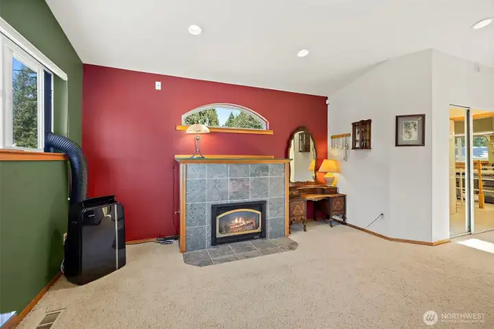 Fireplace in Primary Fireplace in Primary