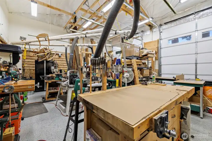Heated Shop Interior Heated Shop Interior