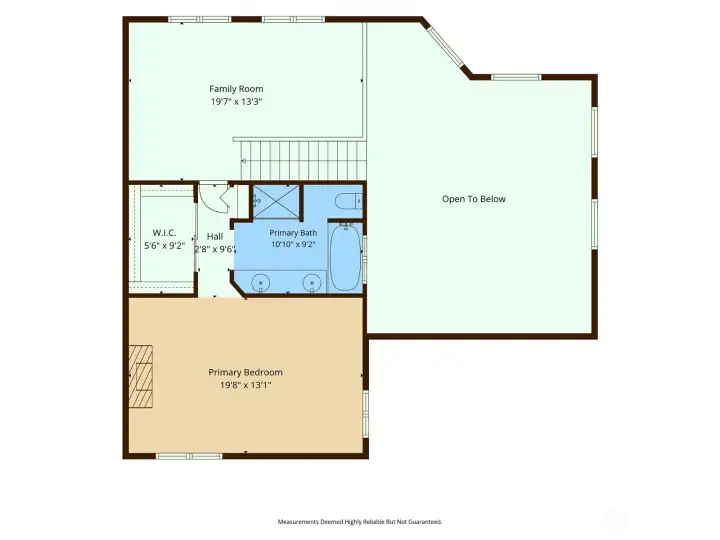 Floor Plan Upstairs Floor Plan Upstairs