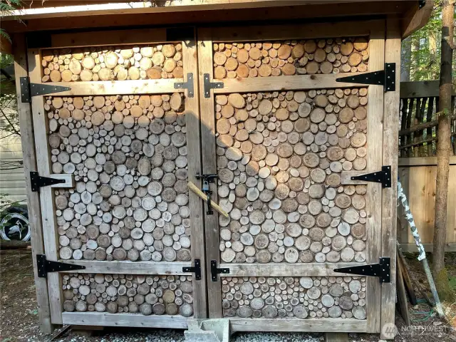 The woodshed!
