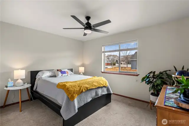 3 guest bedrooms located upstairs