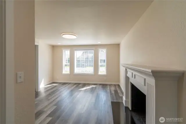 Another view of the family room.