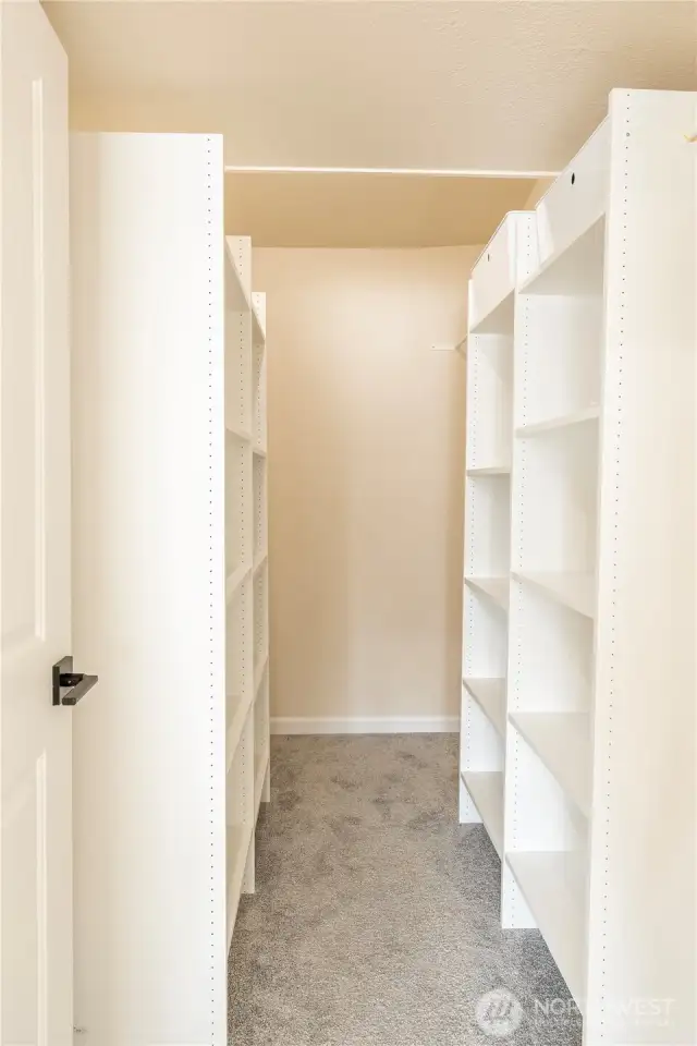Walk in closet.