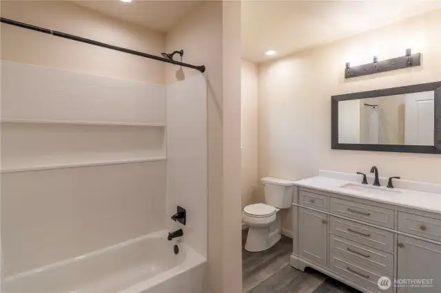 2nd full bathroom upper level.