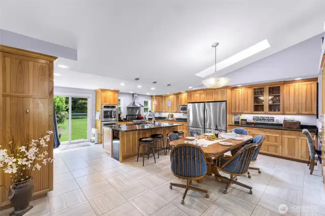 Two Kitchen Aid refrigerators.