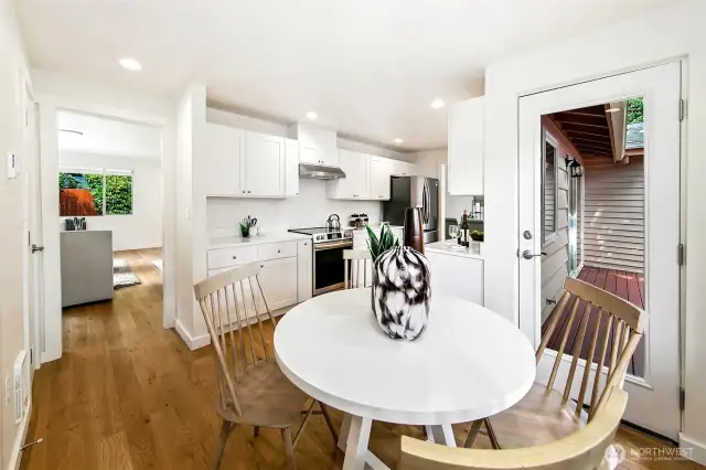 Kitchen eating space