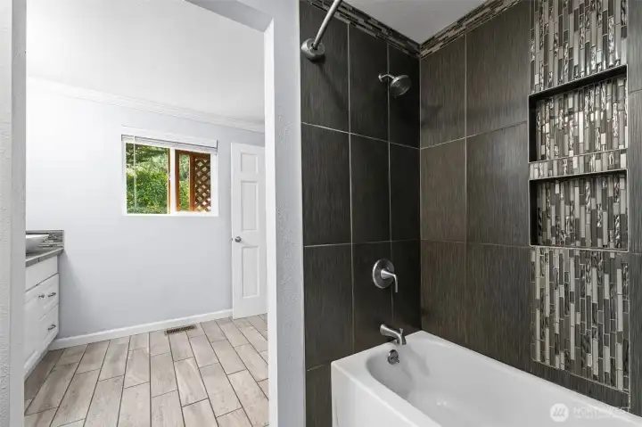 Beautiful, remodeled primary bath