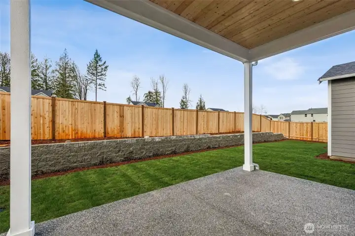 Choose your finishes. Photo of similar home.