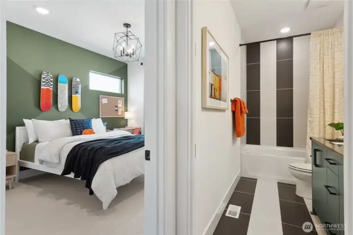 Pictures of Model home. Not pictures of actual home. Features, colors, layout may vary.