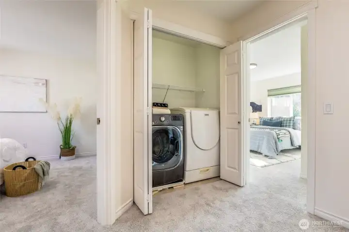 Laundry on Top Floor by Bedrooms