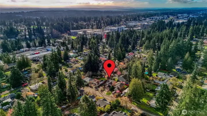 Not far from Light Rail