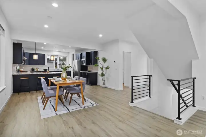 So much dining space