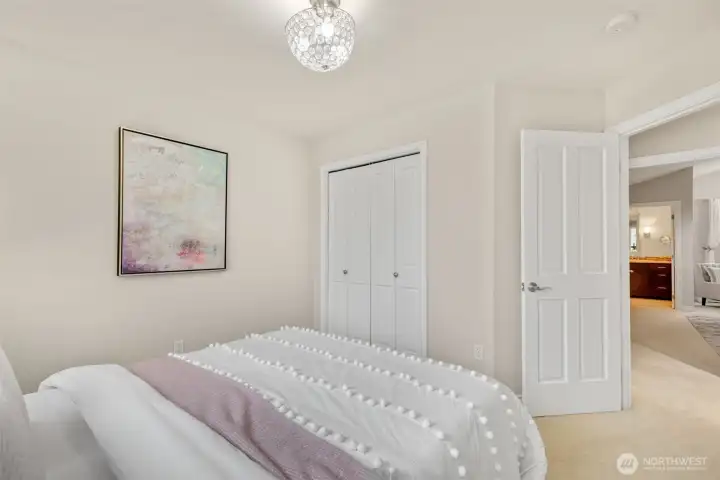 Bedroom 2 on the upper level.