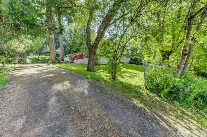 Long driveway