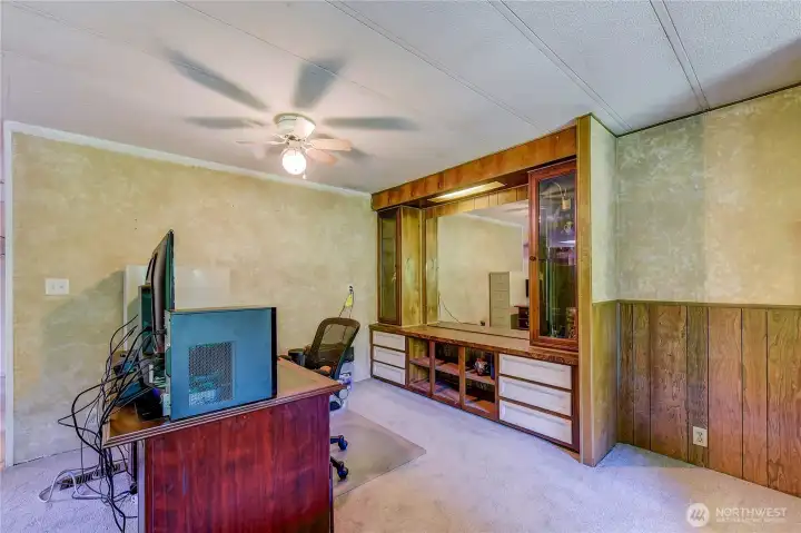 Dining room/office in this case