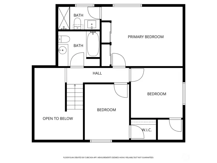 Upper Level Floor Plan