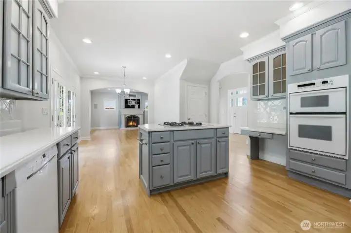 Gas Range w/downdraft