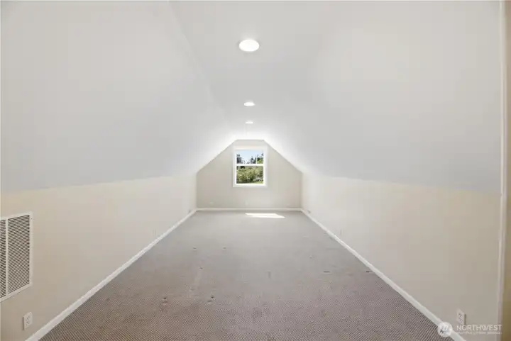 Room above garage