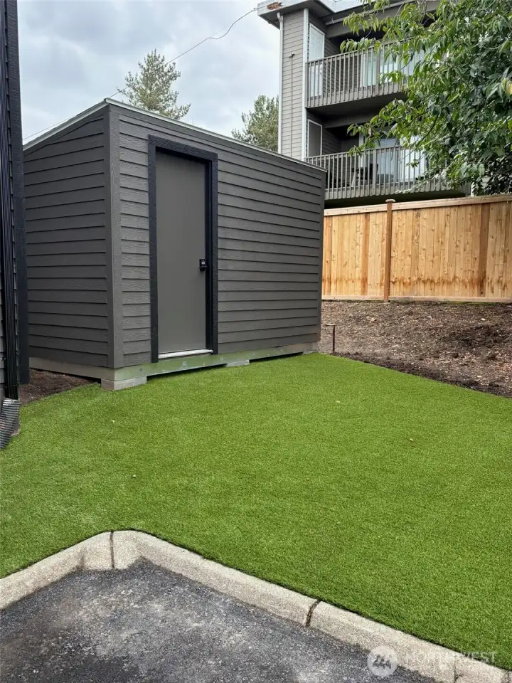 12x6 storage for each residential unit. 12x6 storage for each residential unit.