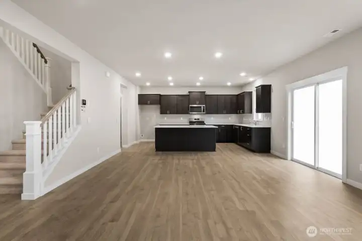 Open spaced kitchen. Photos are representative only and may display different color packages and/or upgrades. Open spaced kitchen. Photos are representative only and may display different color packages and/or upgrades.
