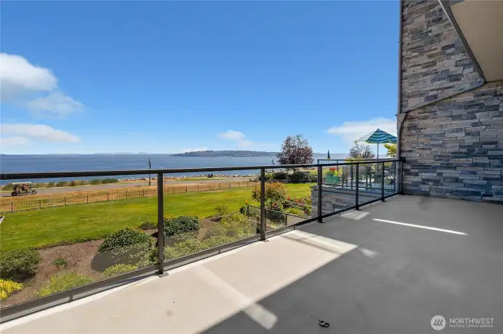 Another view of the spacious patio Another view of the spacious patio