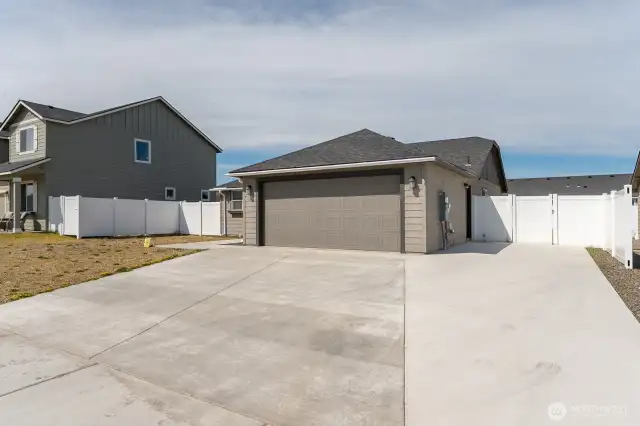 Driveway extended for RV/Boat Parking!