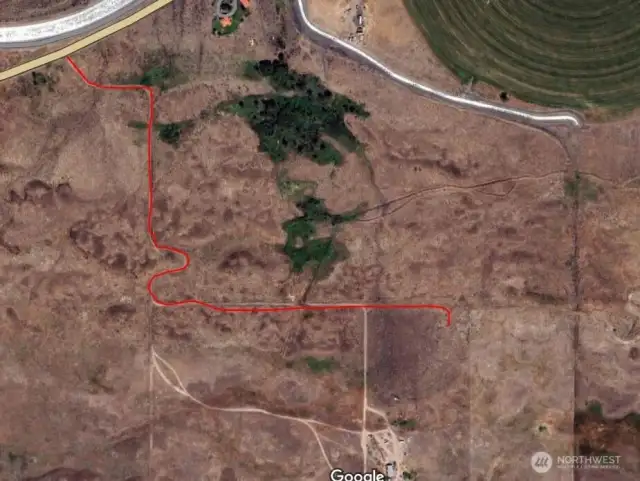 Route to follow from road