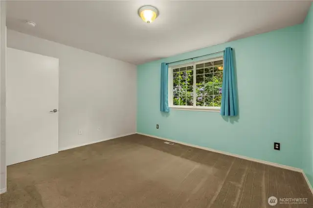 Other good sized bedroom upstairs with large closet.