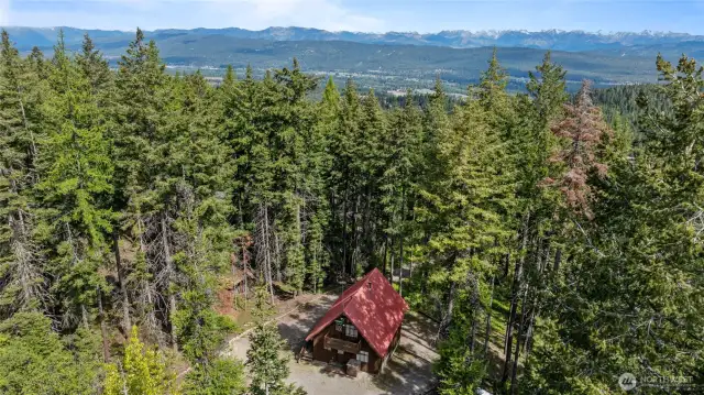 Aerial of property