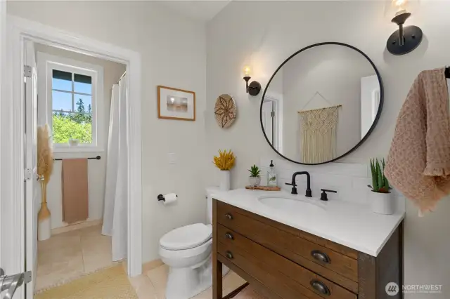 Upstairs bathroom