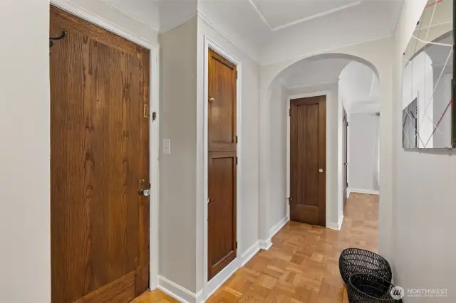 From Inside; looking towards living room
